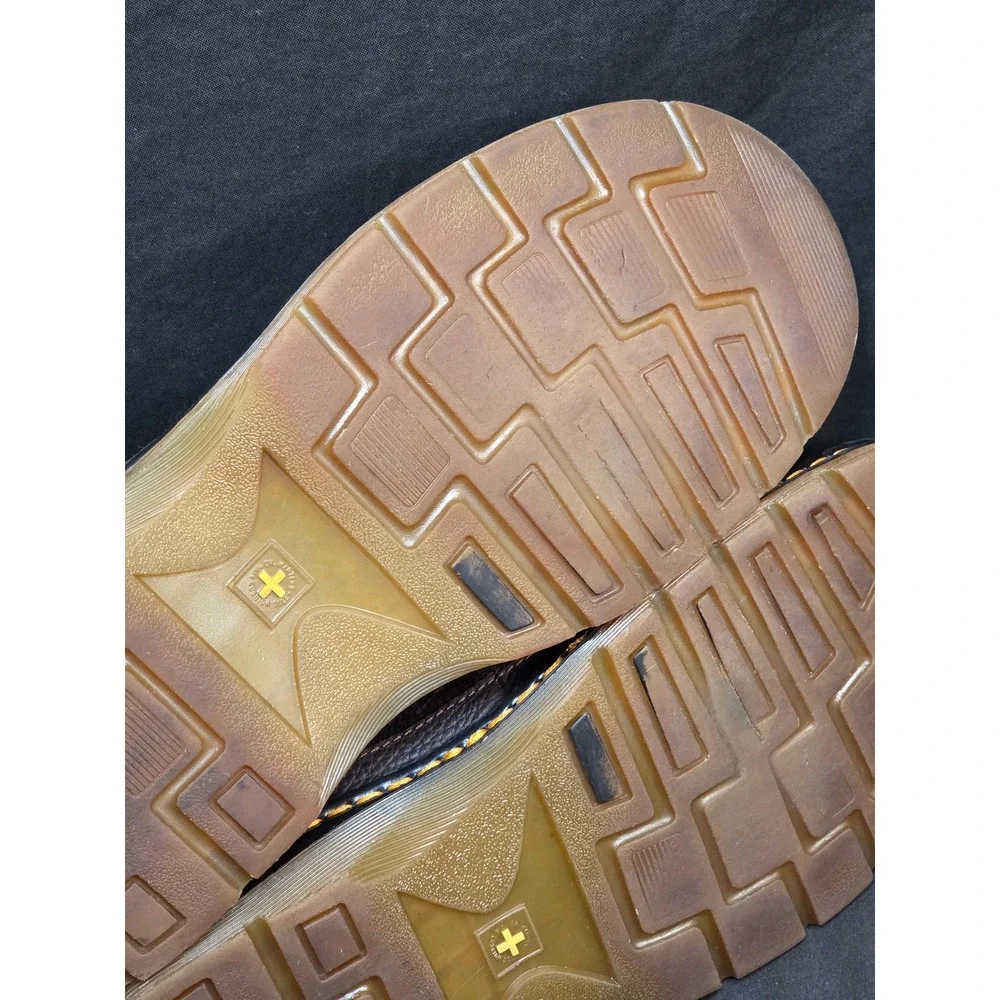 Dr. Martens‎ 11198 Mens Brown Leather Slip On Loafers Shoes Size 11 US AW004